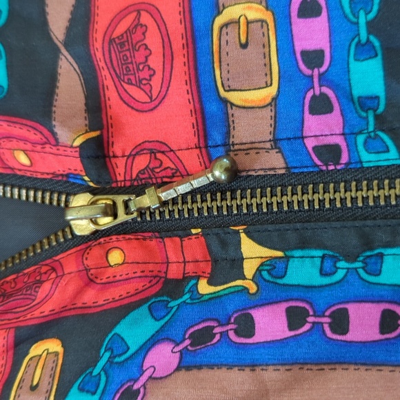 Vintage 100% Silk Activologyy zip up jacket - Picture 4 of 8